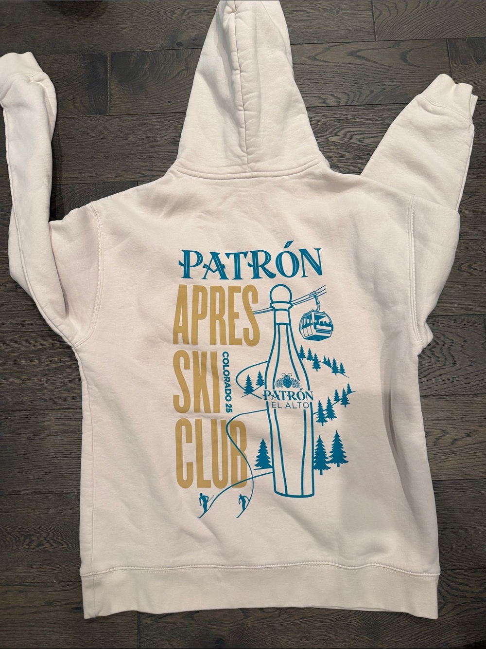 Apres Ski Club Graphic Hoodie - White